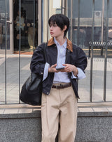 TL Corduroy Collar Work Jacket