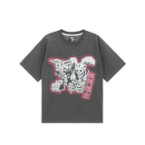 Skinny Friend Pigment T-Shirt Black
