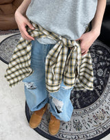 LTVネックレギュラー半袖Tシャツ