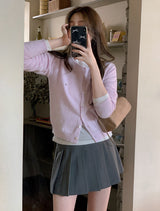 #AR Pendant Wool Raglan Knit Cardigan (8color)