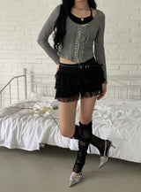 Angel frill lace pants (skirt)