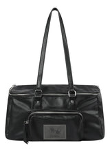 EVO SQUARE ZIP SHOULDER BAG (2COLOR)
