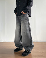 Pove Curved Denim Pants
