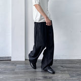 Mineral Grey Relaxed Full-Length Pants