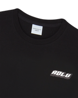 25FW OVERLAPPING STANDARD SHORT SLEEVE T-SHIRT BLACK