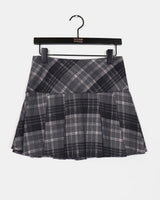 Pehi Checkered Pleated Skirt