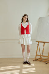 SUNLIT RIBBON KNIT BUSTIER