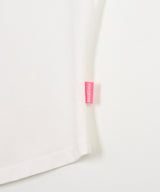 リボンプリントTシャツ ホワイト