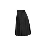 Sarah Pleats Midi Skirt