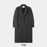 Solive Maxi Long Herringbone Single Coat