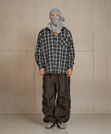 Vintage Gemstone check shirt _ Black 