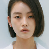 FLOW EARRING 003 (SILVER)