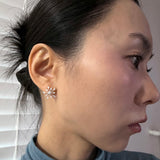 [925silver] Snowflakes earring
