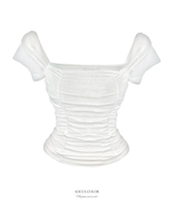 Rosie Shirring Top (3color)