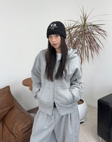 Perus Pocket Crop Hood Zip-Up