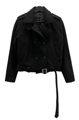 ナポリダブルブレストショートコート