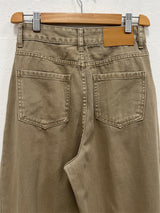 PLAIN WASHED PINTUCK PANTS (2C)