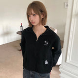 DYNA COLLAR-NECK KNIT ZIP-UP (3Color)