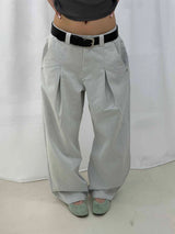 Two tuck balloon pants(2color)
