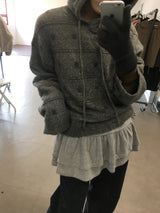 Weasley Snow Hooded Knit (3color)