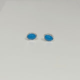 [925silver] エッグターコイズピアス