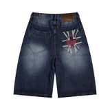 GP124 Vintage Jack Denim Bermuda Pants (INDIGO)