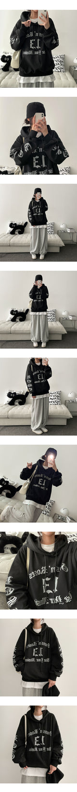 13 sleeve lettering hood