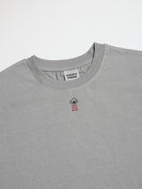 DOODLE SKULL TEE - GREY