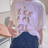 スポーツミッキーボクシーフィットショートスリーブTシャツ