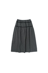 Plain band skirt_check