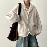 Eddy Tab tick pocket fleece jacket