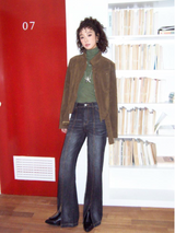 Suede stand-collar short leather jacket outerwear