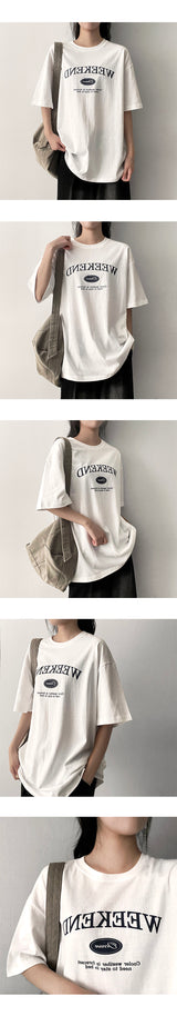 ウィークエンド ショートスリーブ Tシャツ