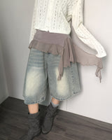 Pibe Denim Bermuda Pants