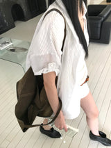 Shape Stripe Shirt (2 colors)