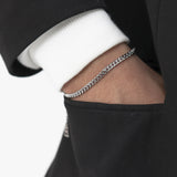 men's thin chain bracelet_CLEF 808 BASS BRC