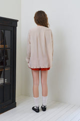 Light stripe shirt_beige
