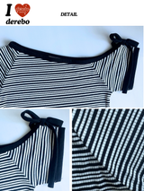 Edge Unbalanced Shoulder Stripe Short Sleeve T-Shirt
