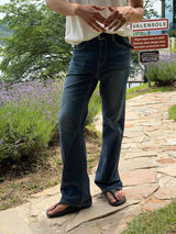 Stone washing cool ever flare pants(3color)