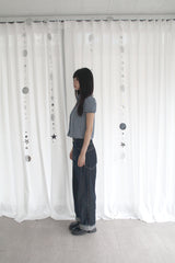 Wave point denim