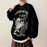 ギターキャットスウェットシャツ [Fleece]