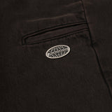 BROWN RELAXED FIT DENIM JEANS