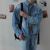 ASCLO Coolever Biker Denim Jacket (3color)