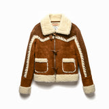 [LINE] Stitched Shearling Mustang
