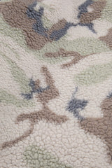 Camo boucle fleece pants