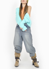 (UNISEX)carpenter denim pants