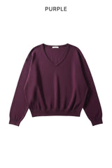 Rian V-Neck Basic Knit