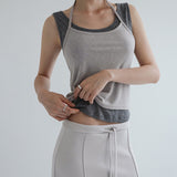 [Herobin] String Halter Neck Camisole - 5 Colors
