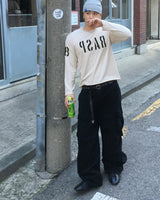 No.1866 RASPカッティング クロップ T (3color)