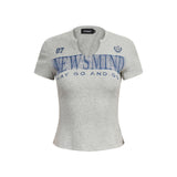 Mirabel Print Cut-out T-shirt 232401659